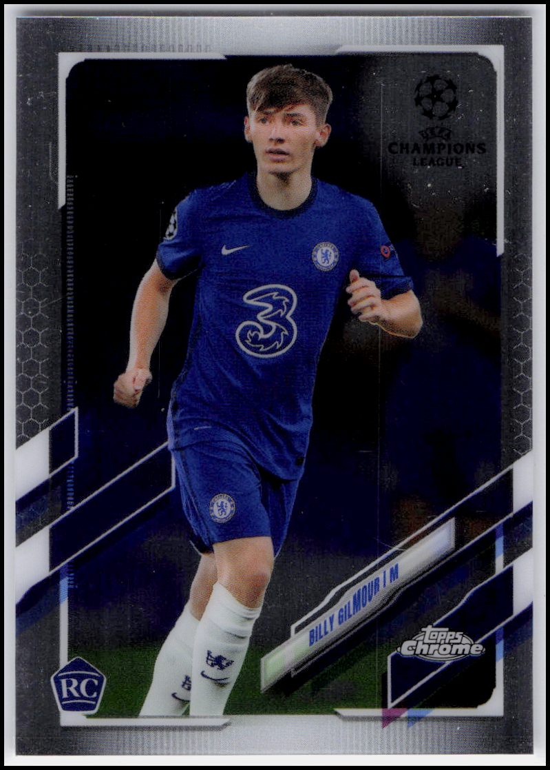 2020-21 Topps Chrome UEFA Champions League #66 Billy Gilmour