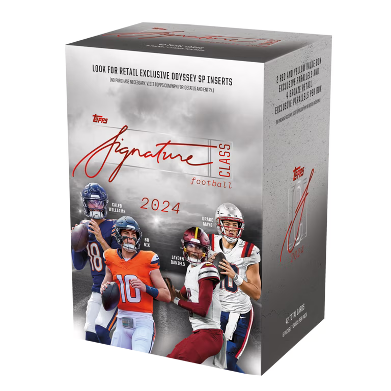 2024 Topps Signature Class Football Blaster Box