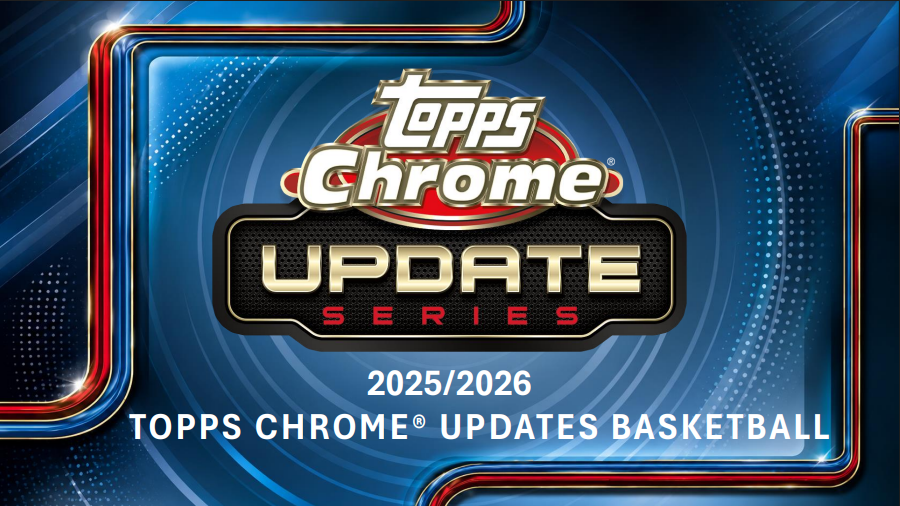 2025-26 Topps Chrome Update Series Basketball Hobby 12-Box Case