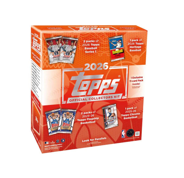 2026 Topps MLB x NBA Official Collectors Kit