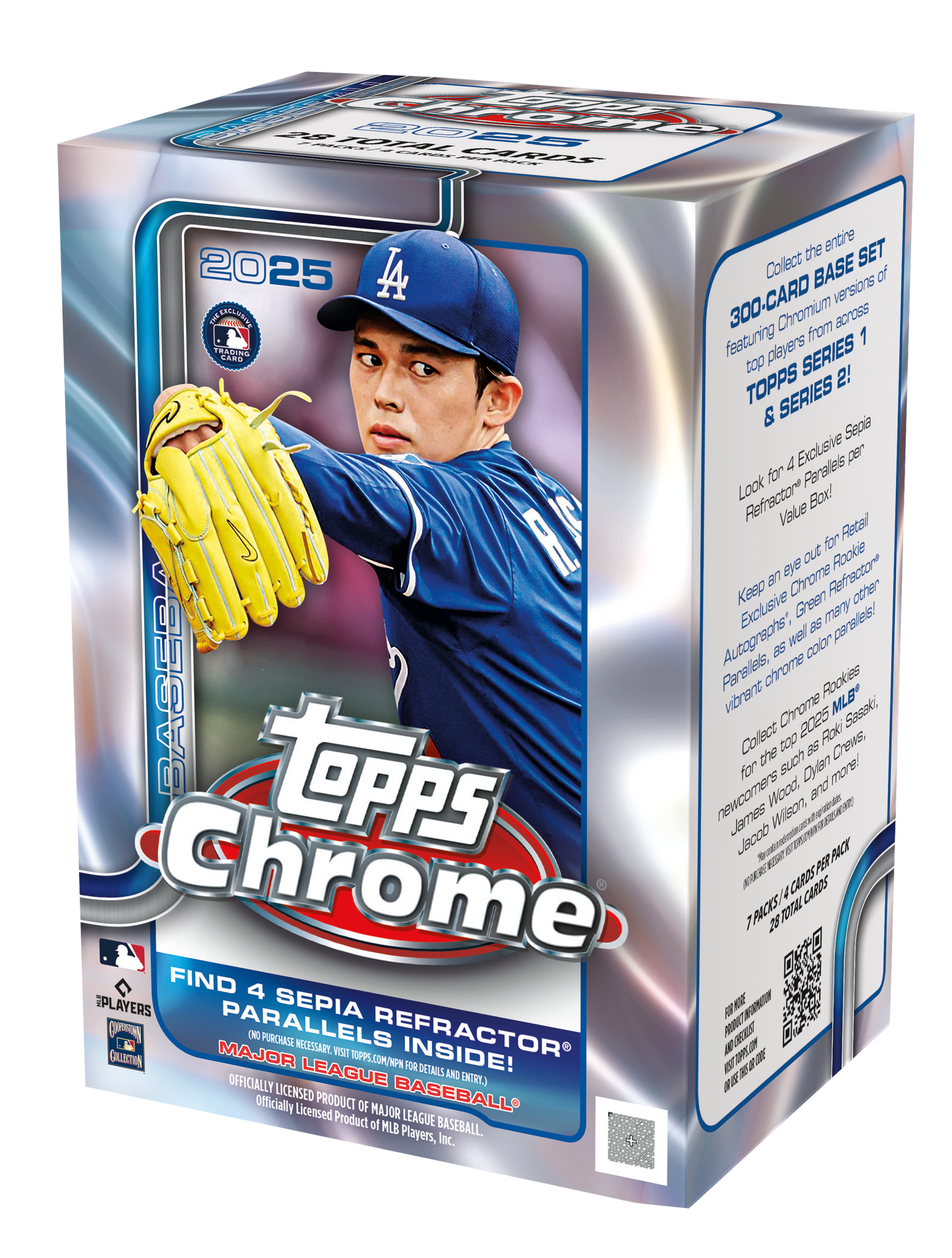 2025 Topps Chrome Baseball Blaster Box