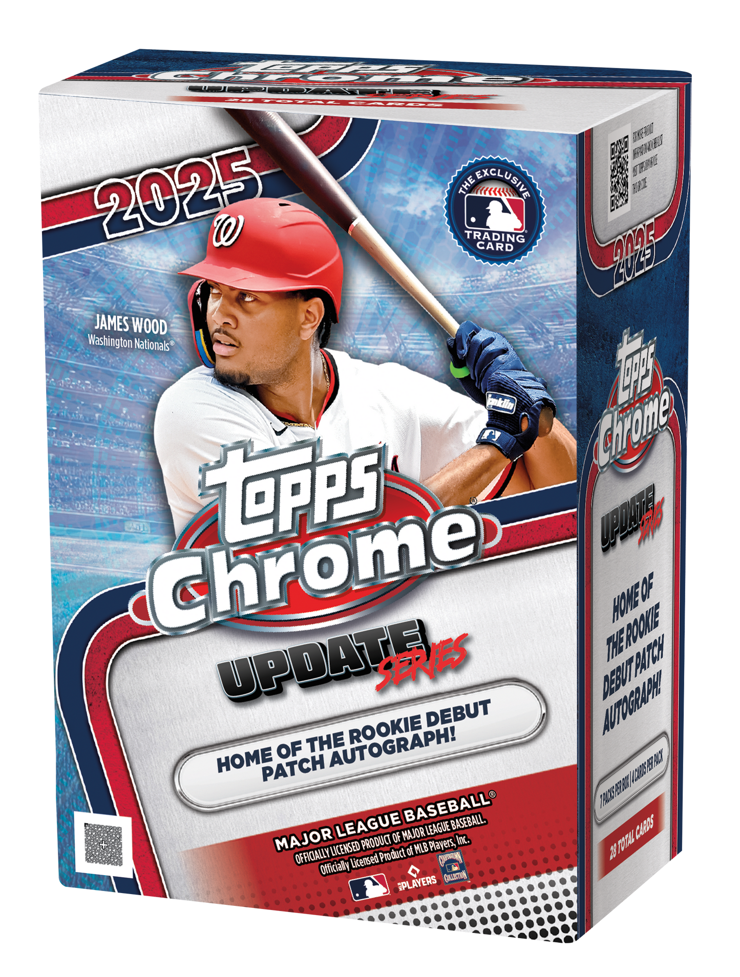 2025 Topps Chrome Update Series Baseball Blaster Box