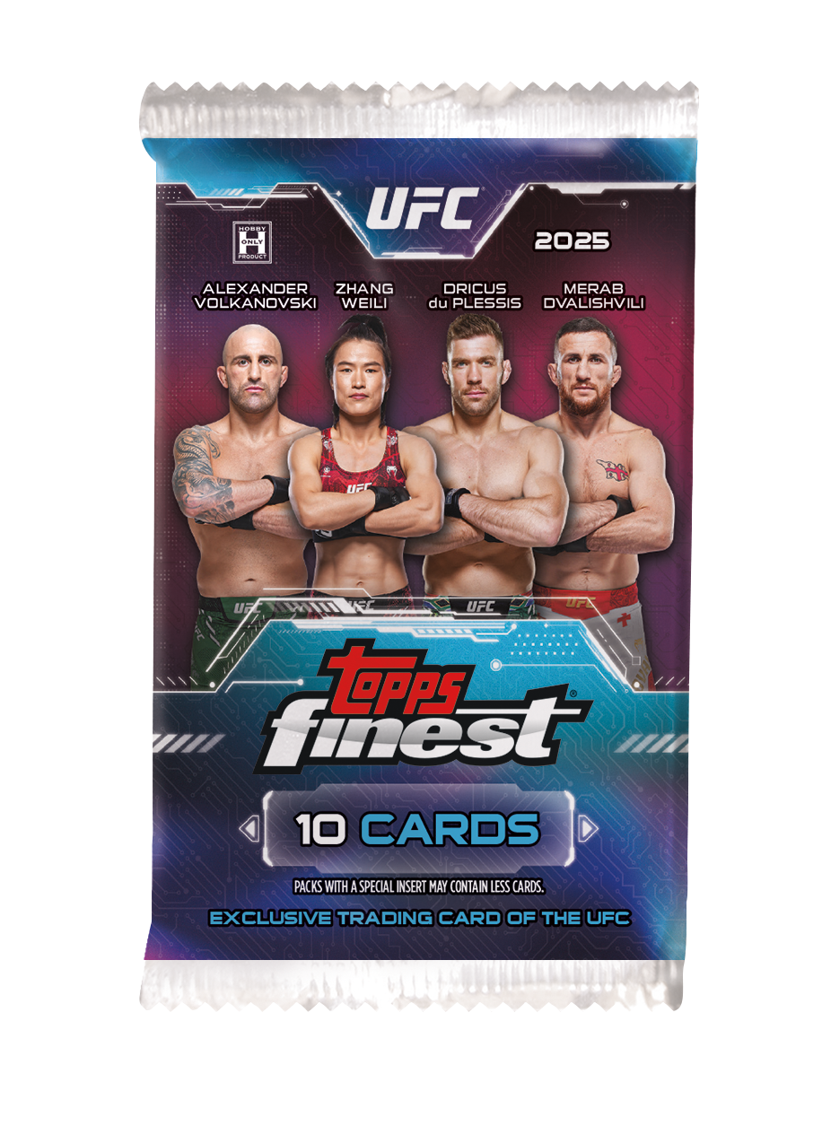 2025 Topps UFC Finest Hobby Pack