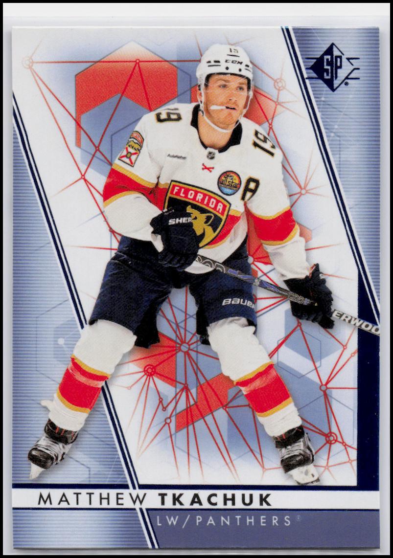 2022-23 SP #19 Matthew Tkachuk Blue