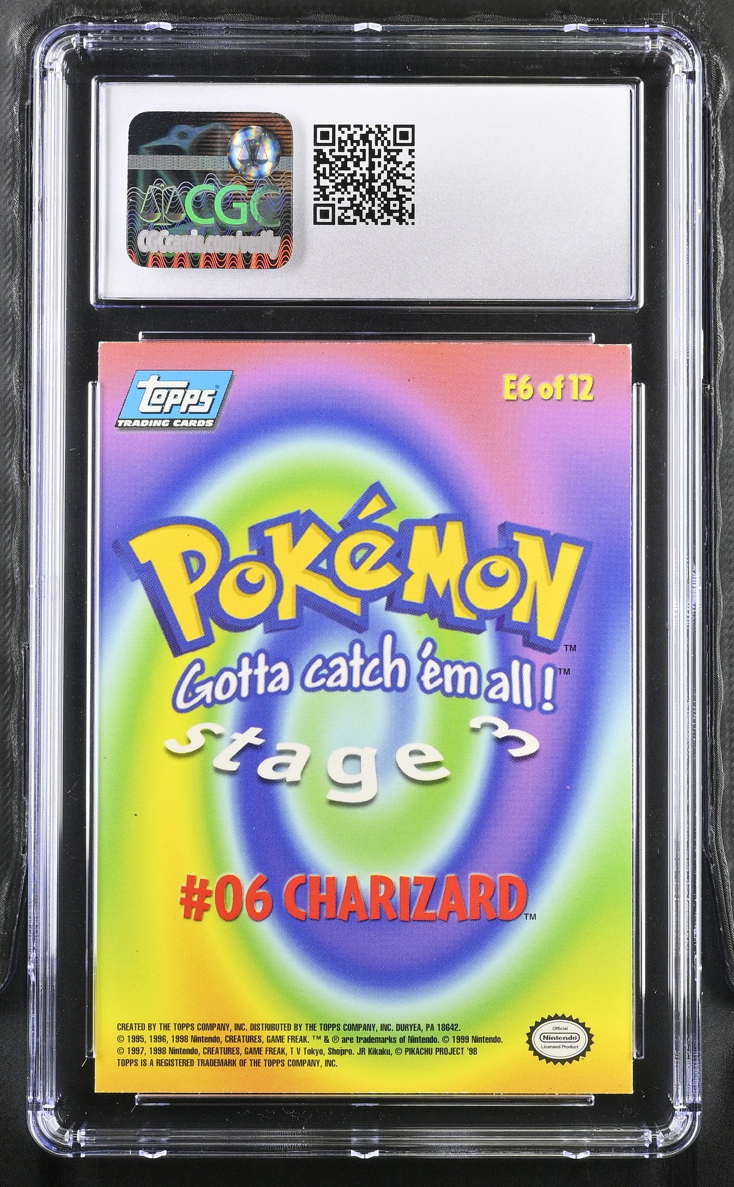 1999 Pok^mon the First Movie #E6 Charizard