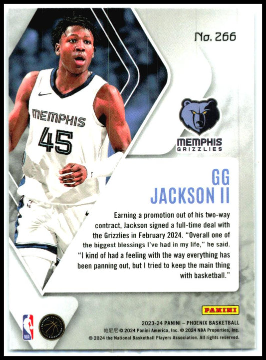 2023-24 Panini Phoenix #266 GG Jackson II