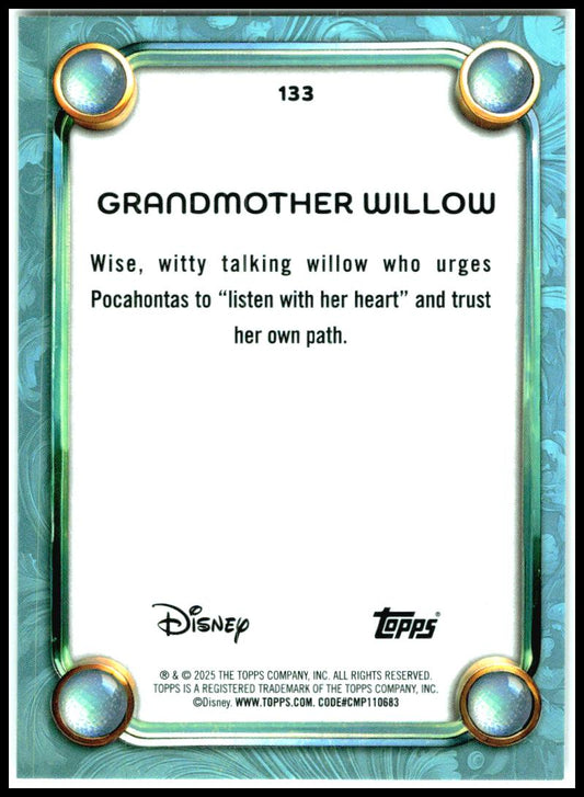 2025 Topps Disney Wonder FoilFractor #133 Grandmother Willow