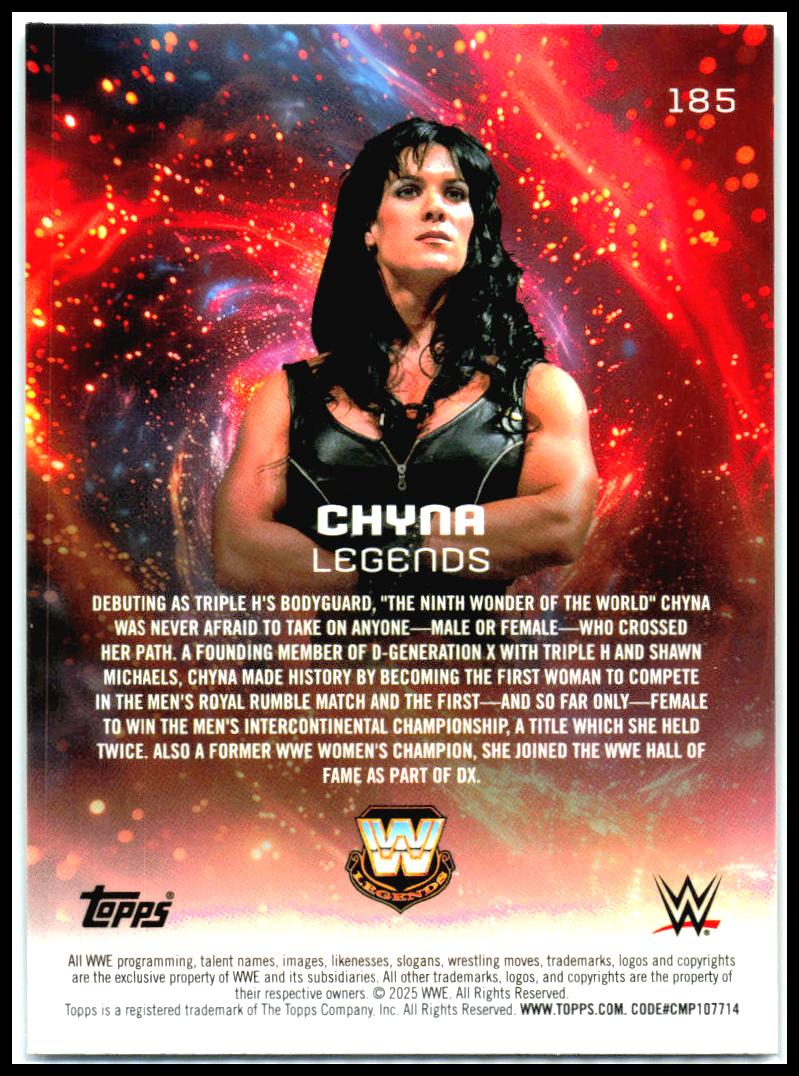 2025 Topps Universe WWE #185 Chyna