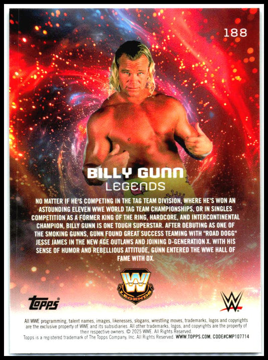 2025 Topps Universe WWE #188 Billy Gunn