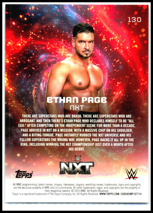2025 Topps Universe WWE #130 Ethan Page