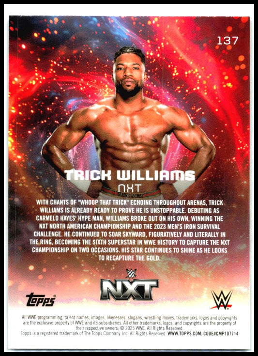 2025 Topps Universe WWE #137 Trick Williams