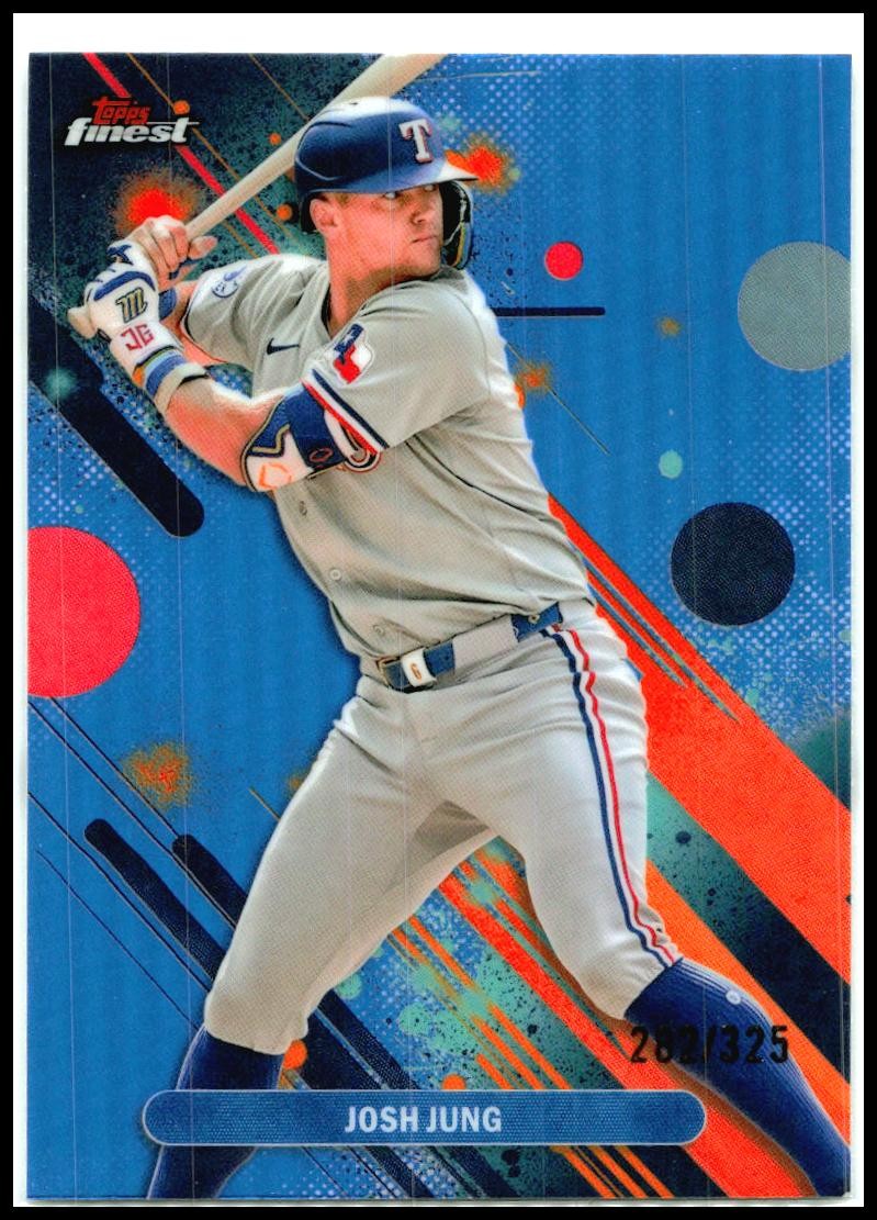 2025 Topps Finest Blue /325 #25 Josh Jung