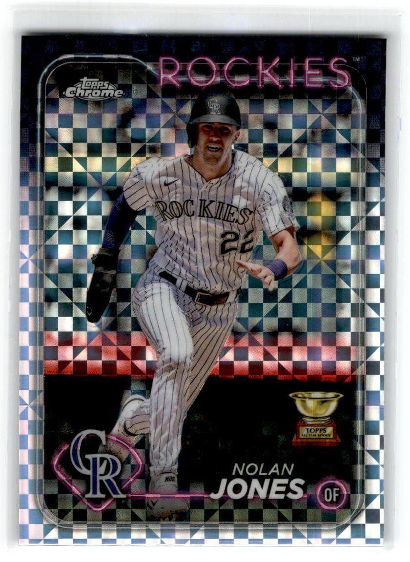 2024 Topps Chrome X-Fractors #240 Nolan Jones Colorado Rockies