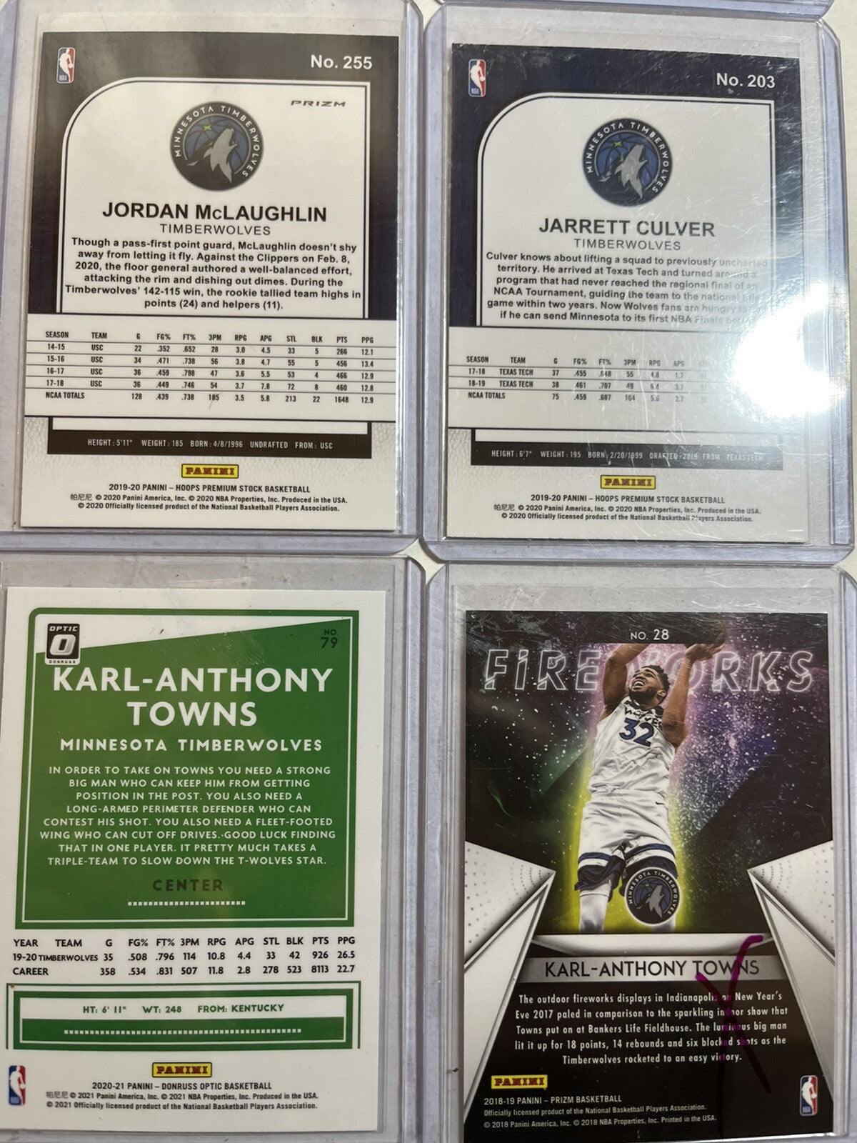 12 Assorted Minnesota Timberwolves! Check it Out!!
