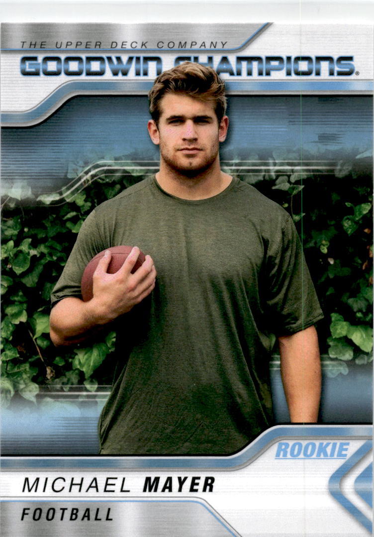 2023 Upper Deck Goodwin Champions #21 Michael Mayer Las Vegas Raiders