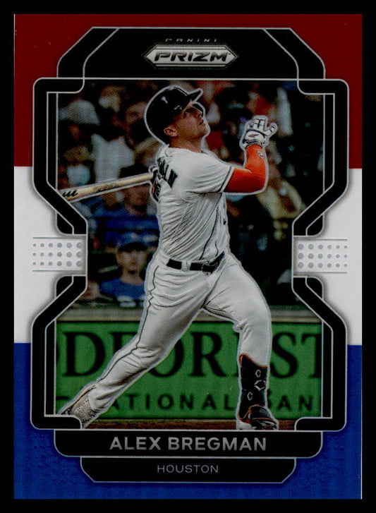 2022 Panini Prizm  Red/White/Blue #50 Alex Bregman