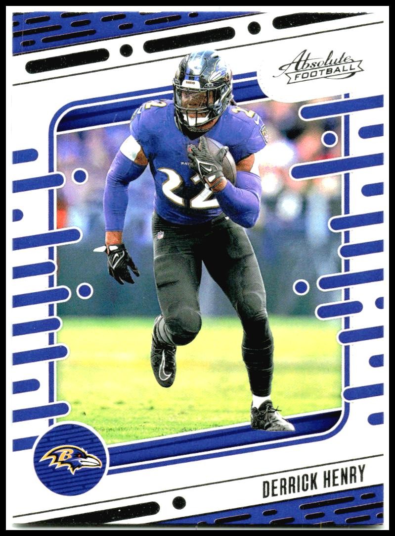 2024 Panini Absolute #8 Derrick Henry Baltimore Ravens