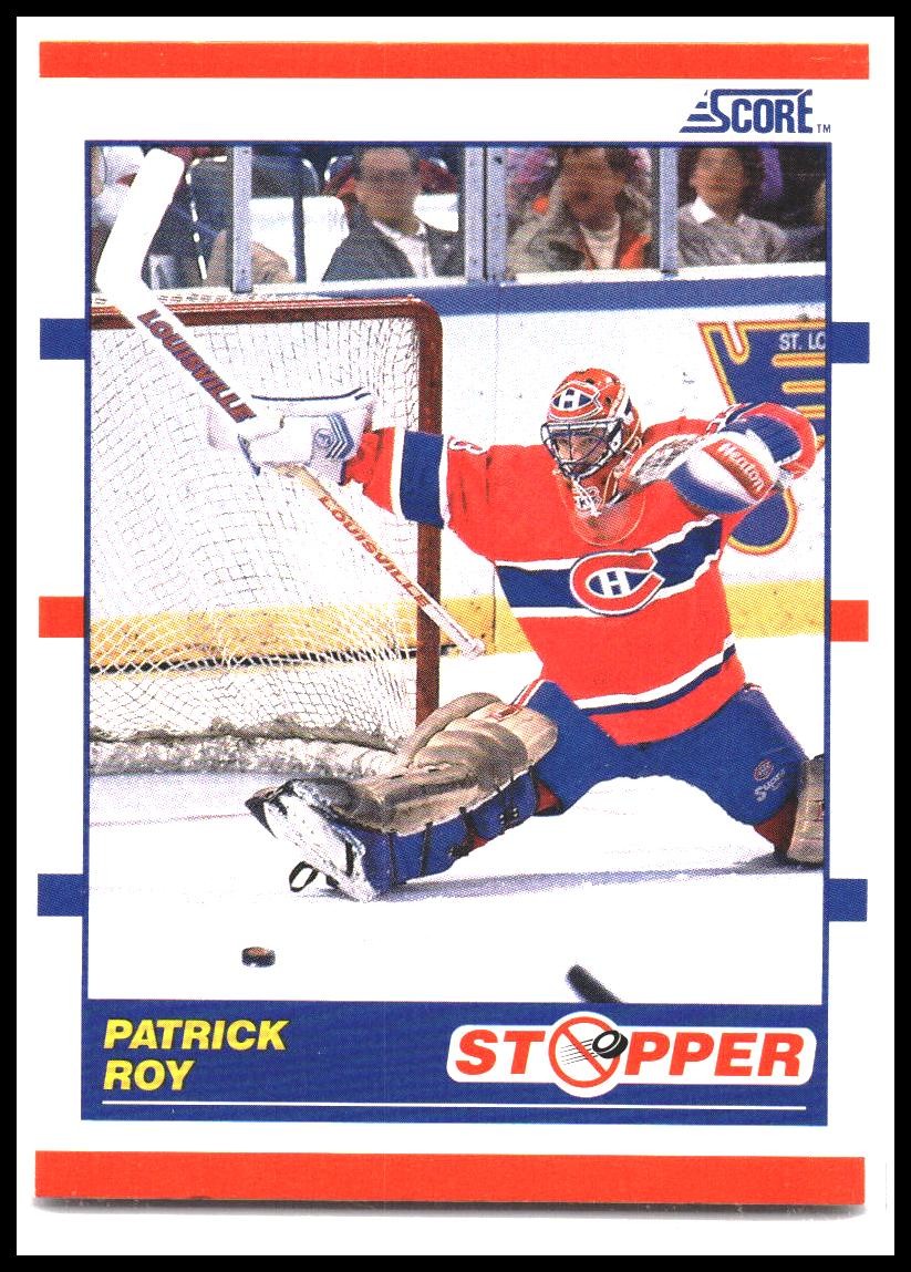 Patrick Roy #344 1990-91 Score Canadian