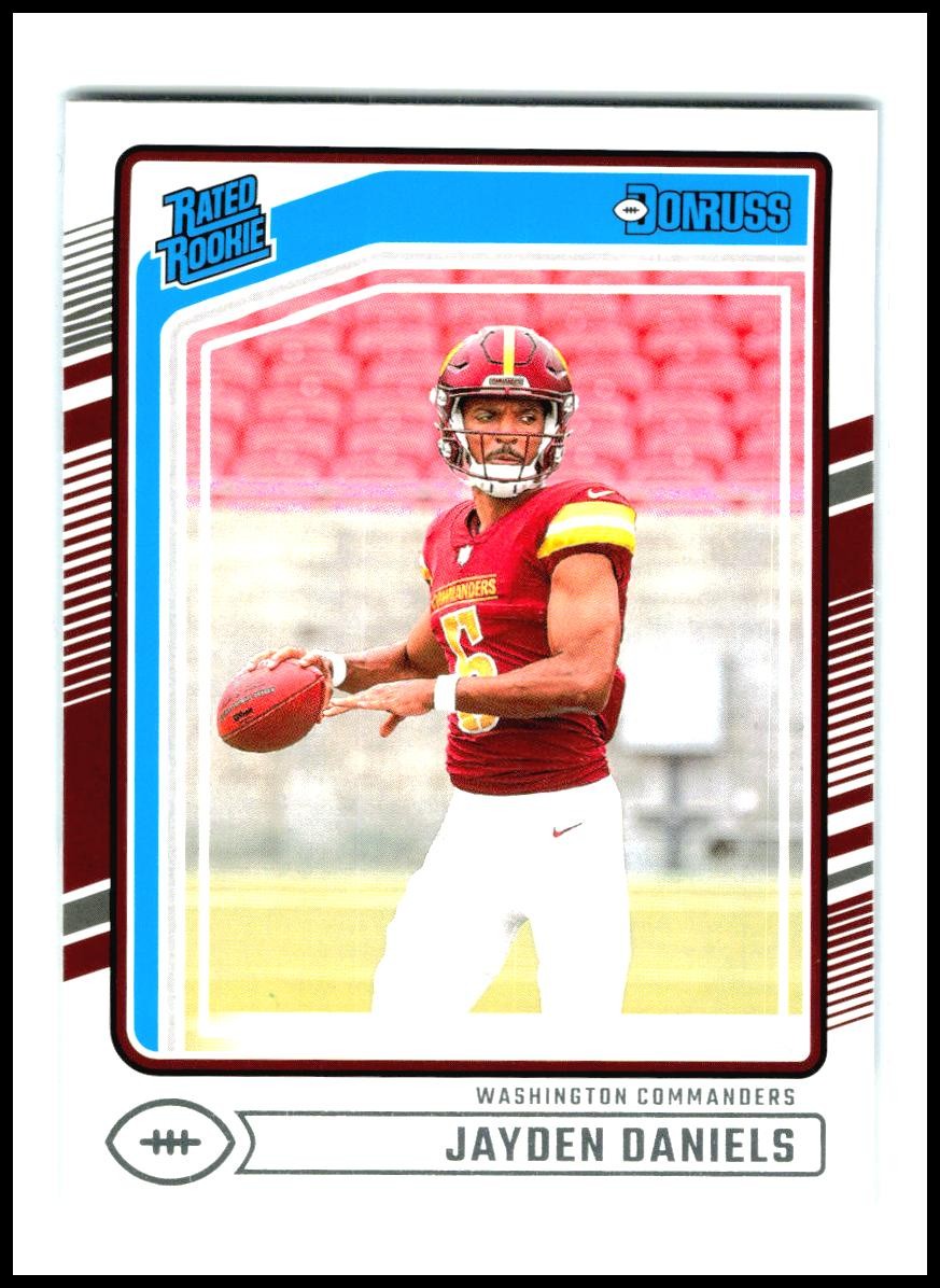 2024 Donruss #389 Jayden Daniels Rookie Washington Commanders