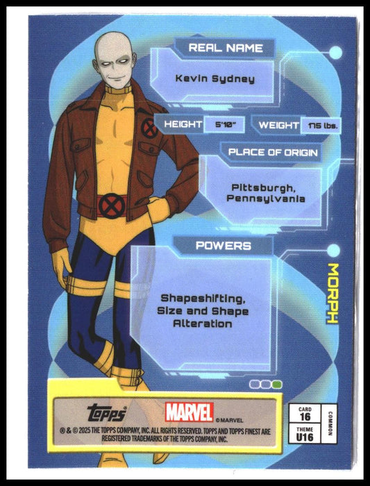 Morph #16 2025 Topps Finest X-Men '97