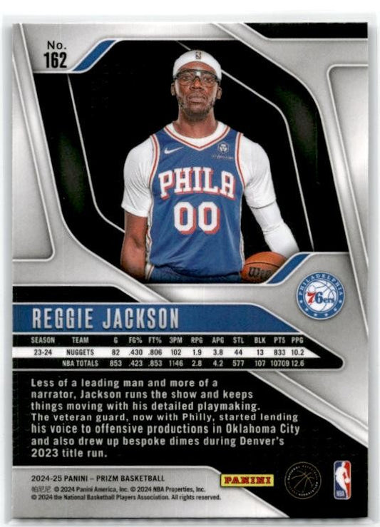 2024-25 Panini Prizm #162 Reggie Jackson