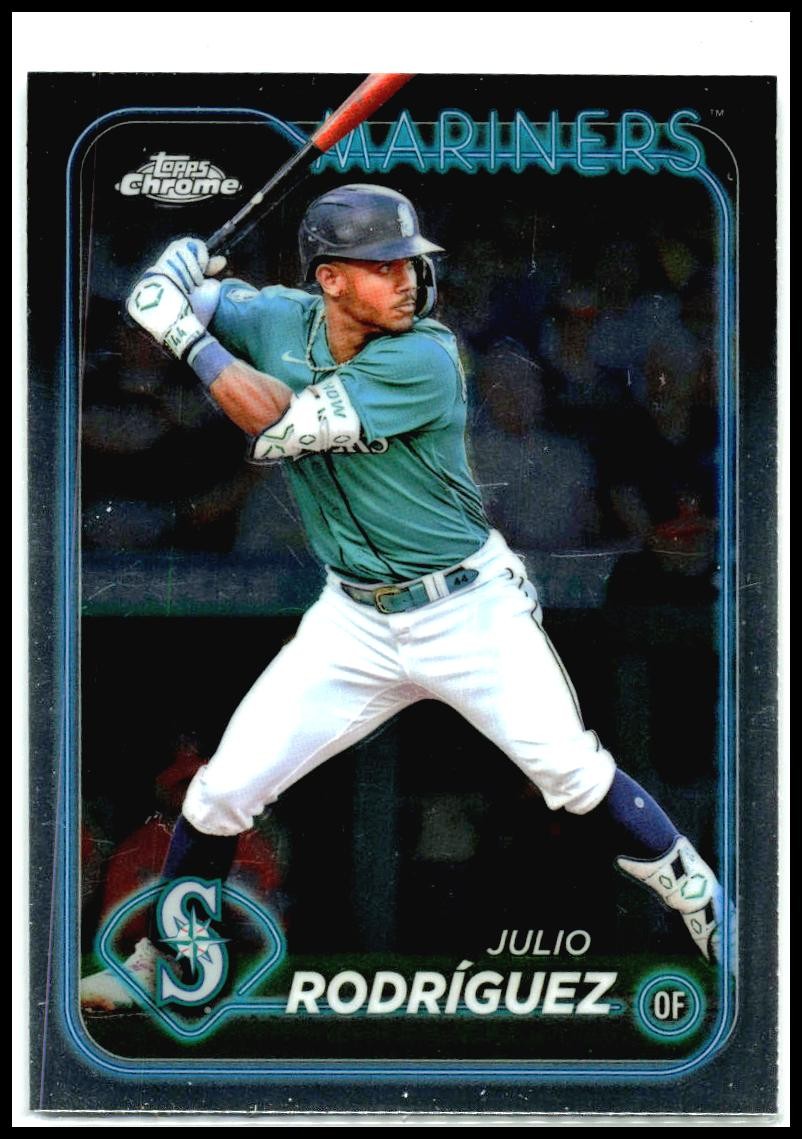 2024 Topps Chrome #300 Julio Rodríguez Seattle Mariners