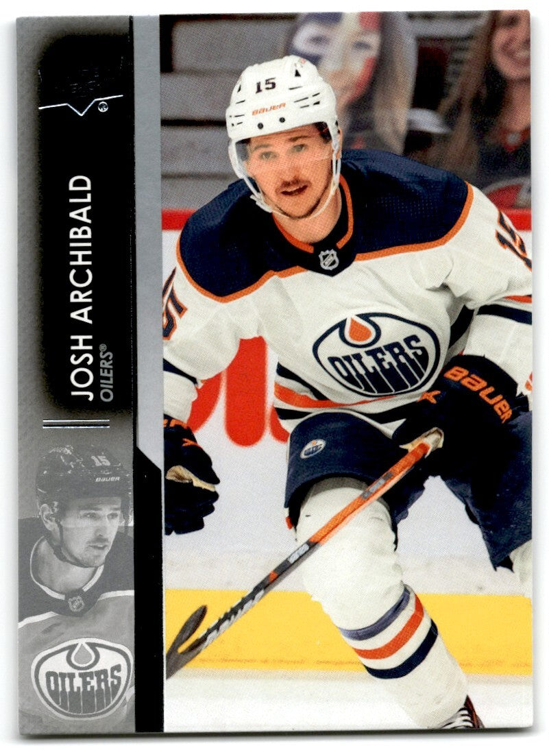 2021-22 Upper Deck Josh Archibald Edmonton Oilers #70