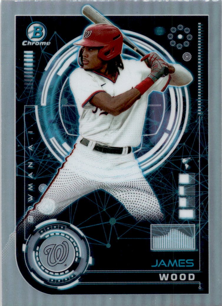 2024 Bowman Bowman A.I. #BAI-17 James Wood Washington Nationals