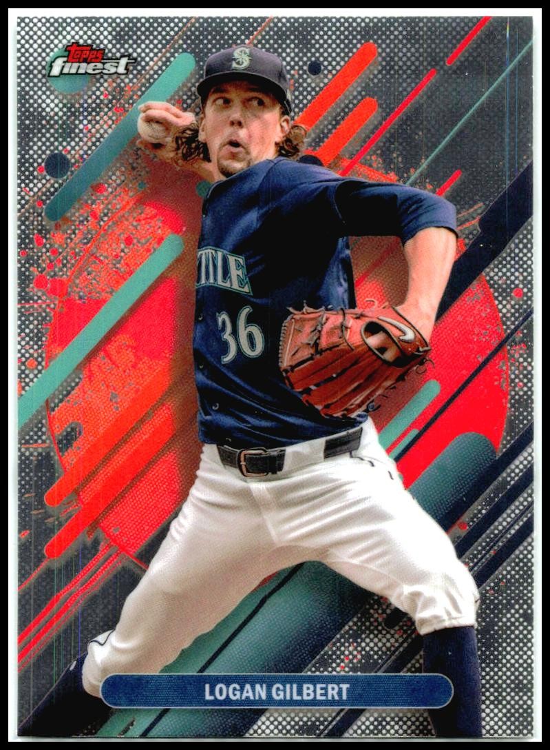 2025 Topps Finest #279 Logan Gilbert Seattle
