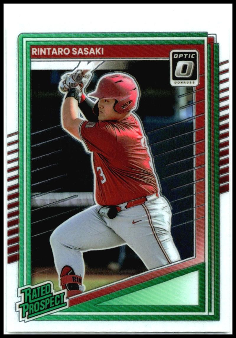 2025 Donruss Optic #127 Rintaro Sasaki Stanford Cardinal