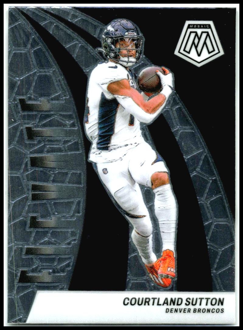 2024 Panini Mosaic Elevate #20 Courtland Sutton Denver Broncos
