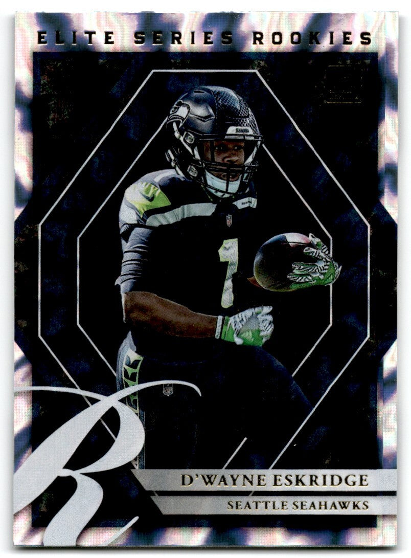 2021 Donruss Elite Series Rookies D'Wayne Eskridge Seattle Seahawks #ESR-DWE