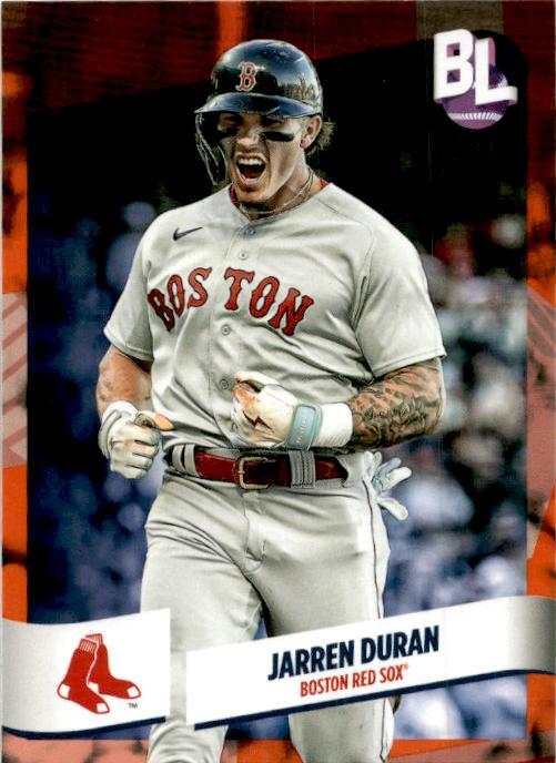 2024 Topps Big League Electric Orange #94 Jarren Duran Boston Red Sox