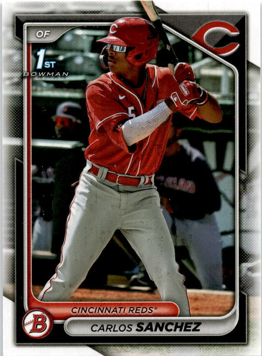 2024 Bowman Prospects #BP-25 Carlos Sanchez Cincinnati Reds