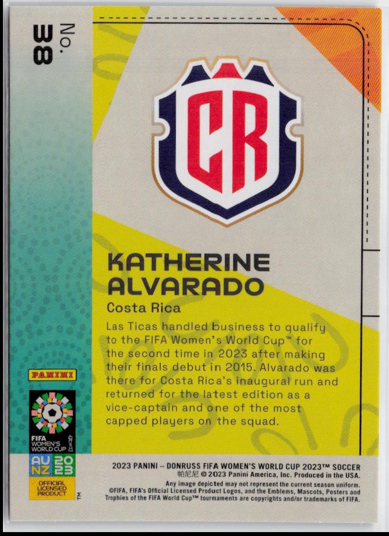 2023 Donruss FIFA Women's World Cup #38 Katherine Alvarado