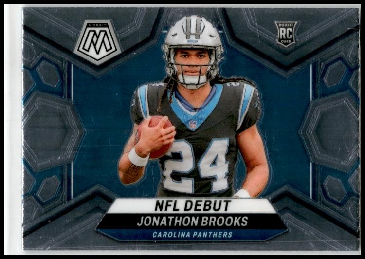 2024 Panini Mosaic #276 Jonathon Brooks Carolina Panthers