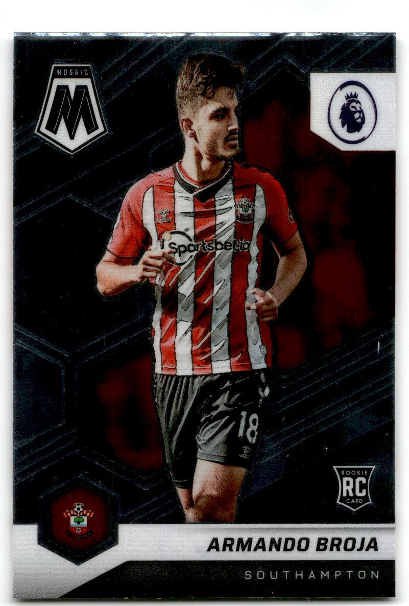 2022 Panini Mosaic Premier League Armando Broja Rookie Southampton #152