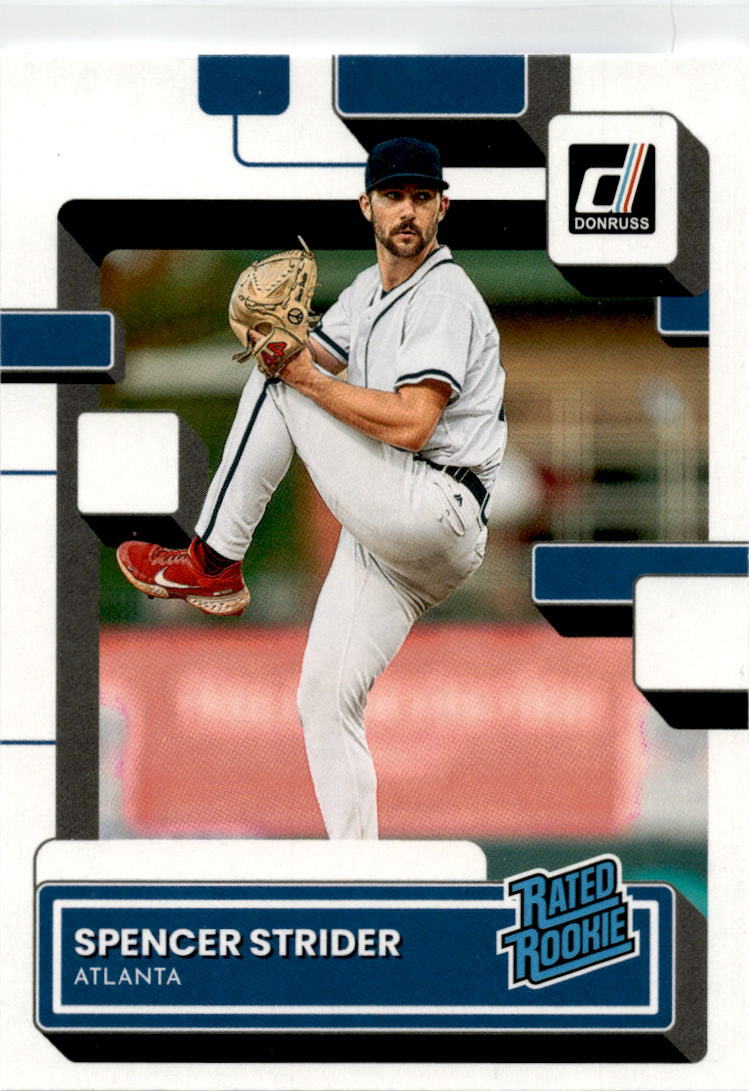 2022 Donruss #76 Spencer Strider Rookie Atlanta Braves