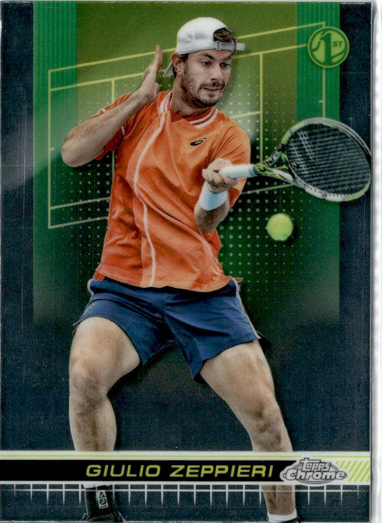 2024 Topps Chrome Tennis #15 Giulio Zeppieri