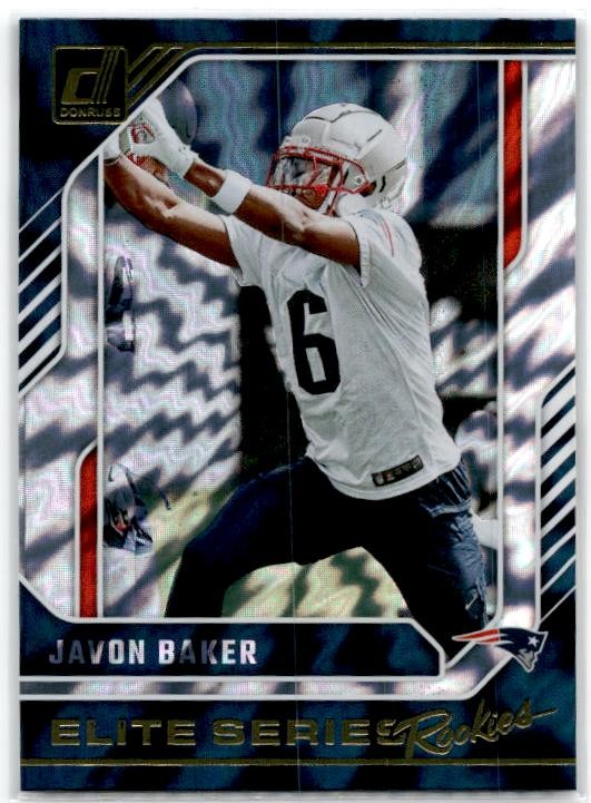 2024 Donruss The Elite Series Rookies #26 Javon Baker New England Patriots