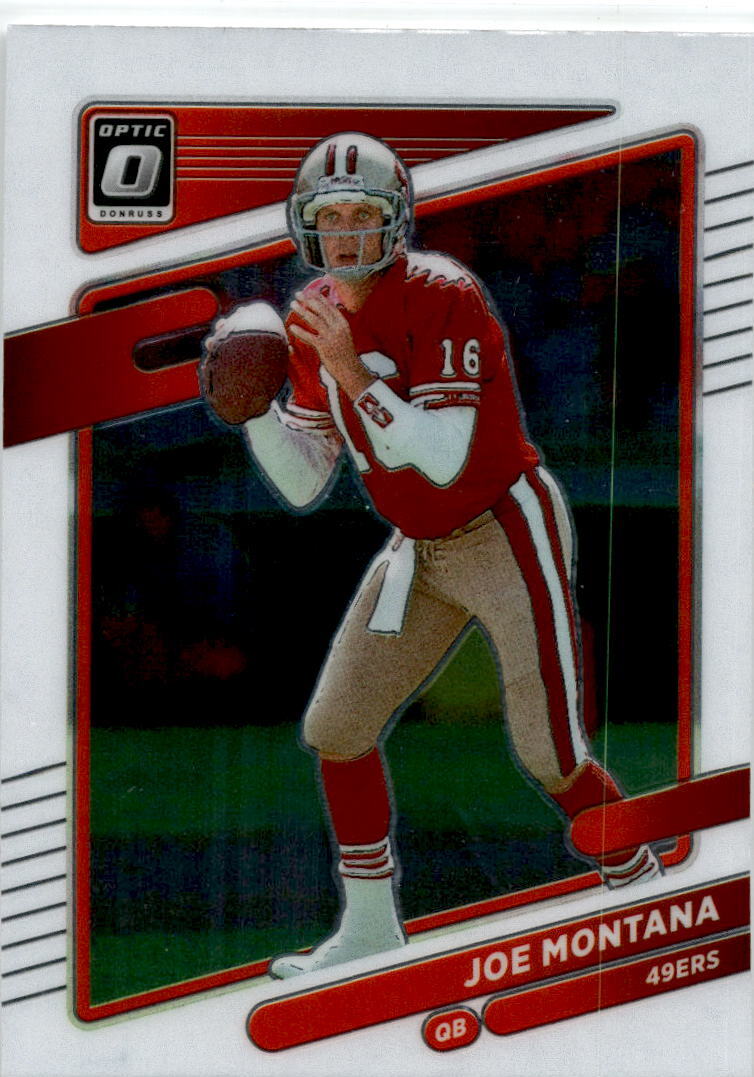 2021 Donruss Optic #194 Joe Montana San Francisco 49ers