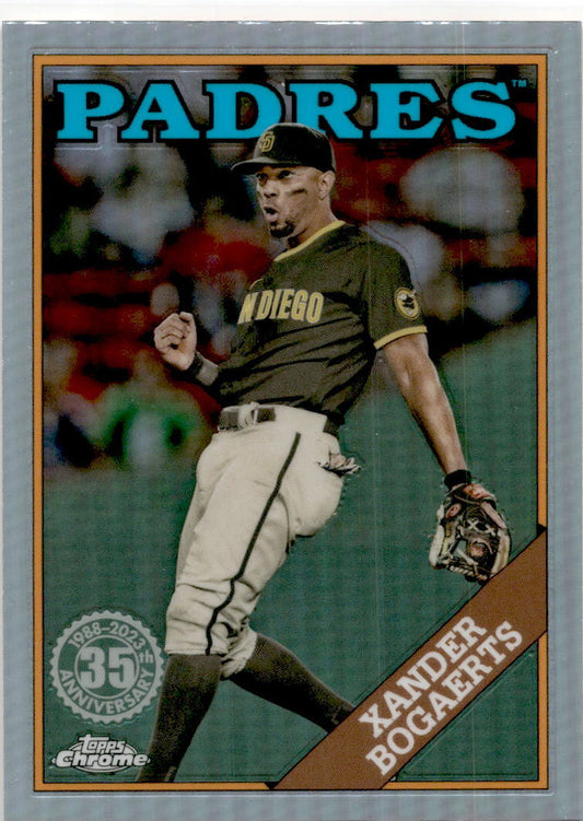 2023 Topps Chrome 1988 Topps Baseball #88BC-8 Xander Bogaerts