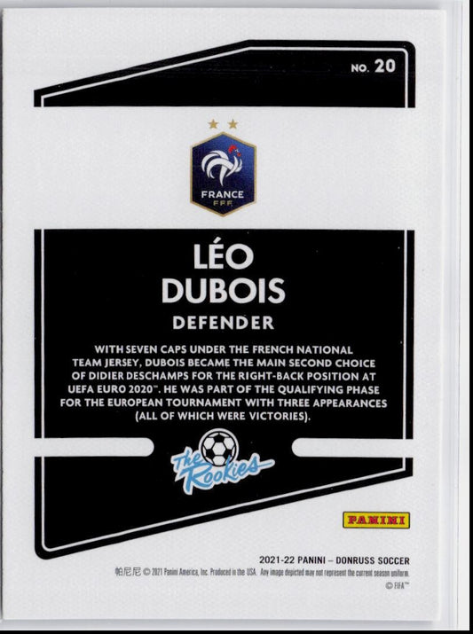 2021-22 Donruss #20 Leo Dubois The Rookies