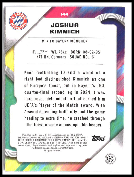 Joshua Kimmich #144 2024-25 Finest UEFA Club Competitions