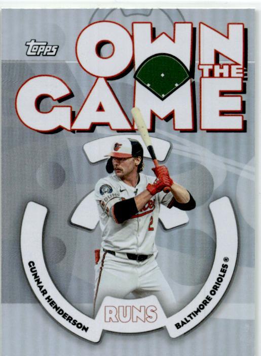 Topps Archives Own The Game #06OTG-7 Gunnar Henderson Baltimore Orioles