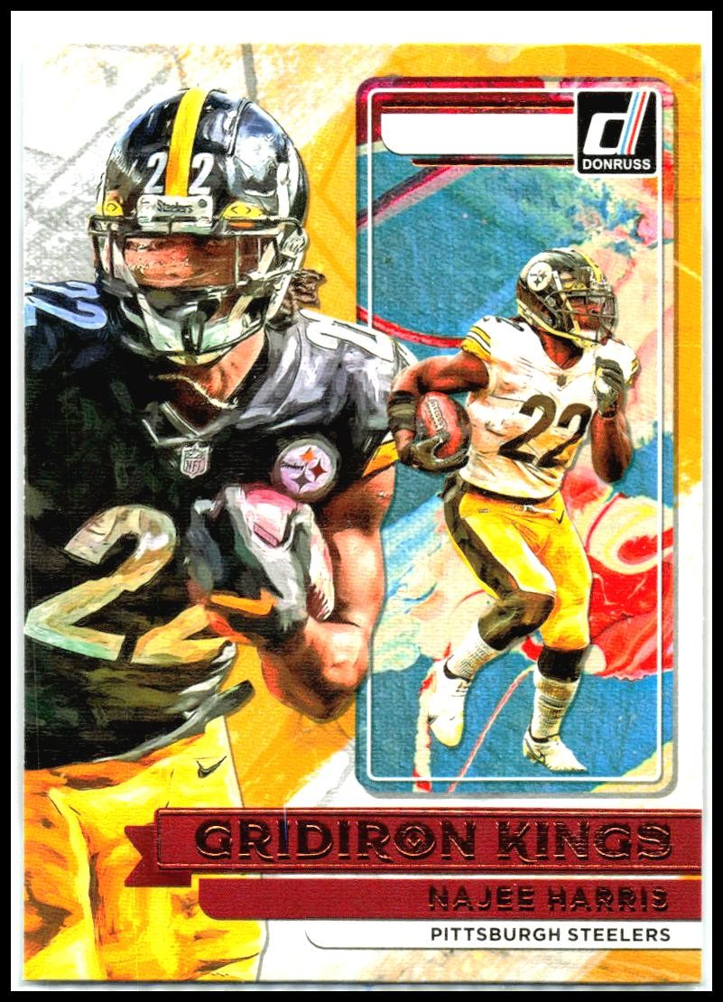 2022 Donruss Gridiron Kings #GK6 Najee Harris Pittsburgh Steelers
