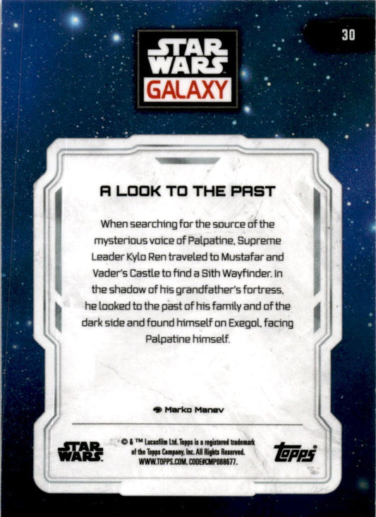 2024 Topps Star Wars Glaxay 68 Dark Aspirations