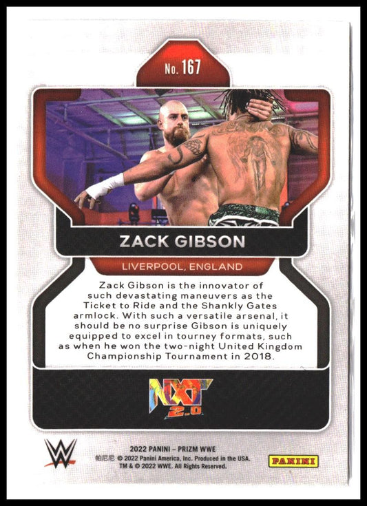 Zack Gibson #167 2022 Panini Prizm WWE