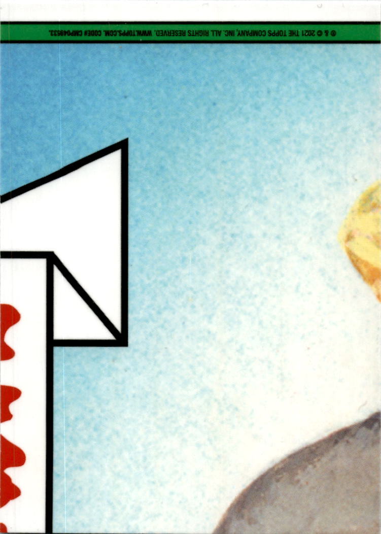 2021 Topps Chrome Garbage Pail Kids Original Series 4 #131b Rutherford B. Hay