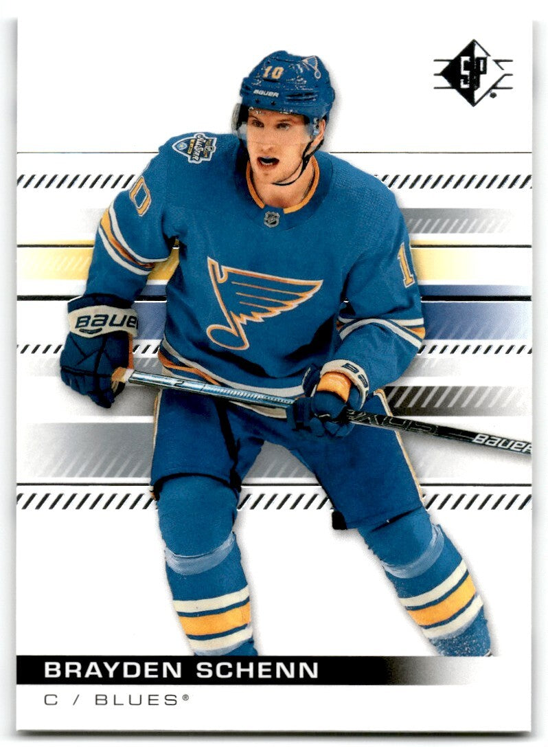 2019-20 SP Brayden Schenn St. Louis Blues #25